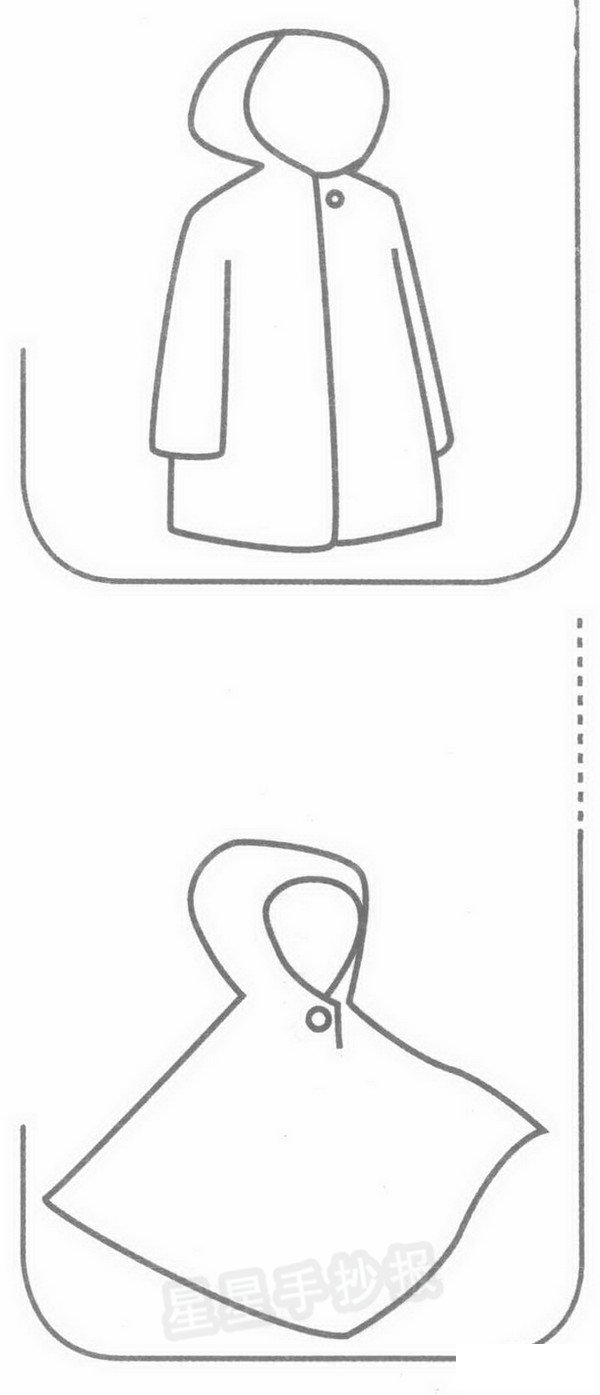 雨���简笔画