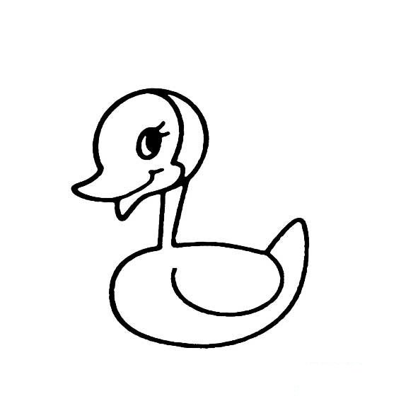 小鸭妈妈的画法3