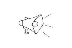 喇叭简笔画步骤教程及图片大全