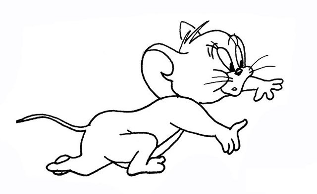 杰瑞简笔画图片7