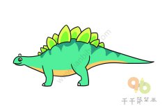 Q版剑龙简笔画图片