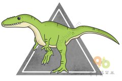 一步一步教你画分支龙简笔画