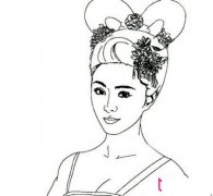 范冰冰版武则天简笔画