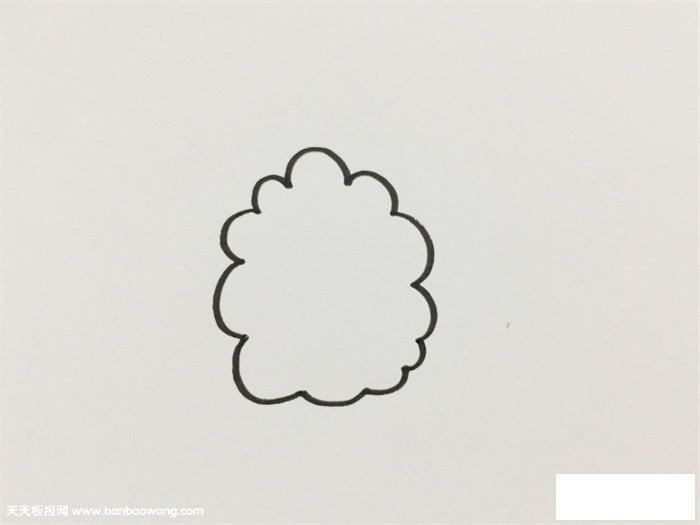 漂亮的大树怎么画