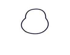 可爱的小河马简笔画步骤