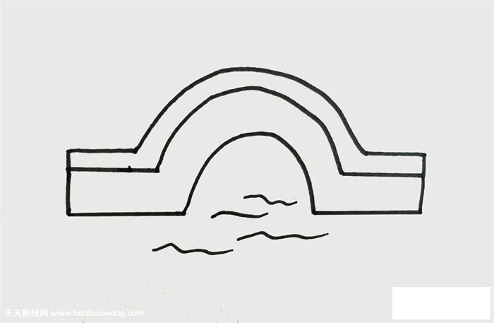 桥怎么画漂亮又简单