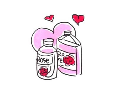 四步画出玫瑰花简笔画图片