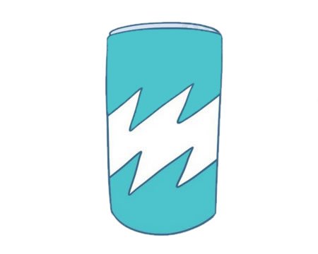 易拉罐简笔画图片