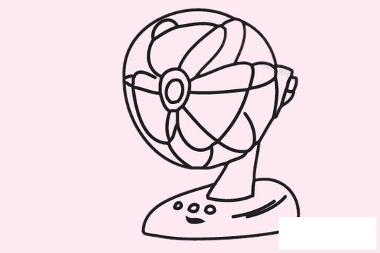 电风扇简笔画图片