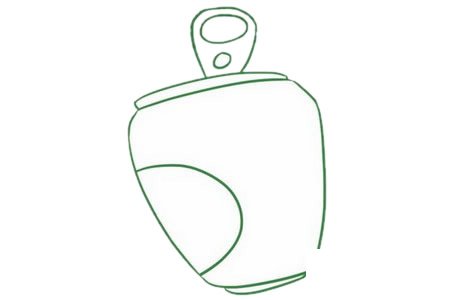 易拉罐简笔画图片