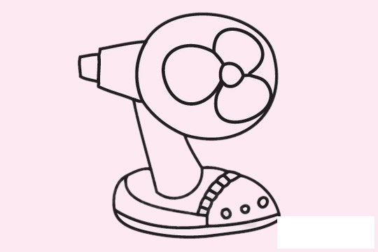 电风扇简笔画图片