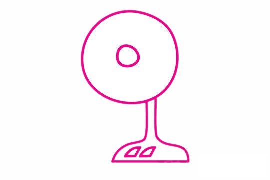 电风扇简笔画图片