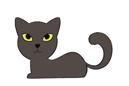 小猫简笔画图片