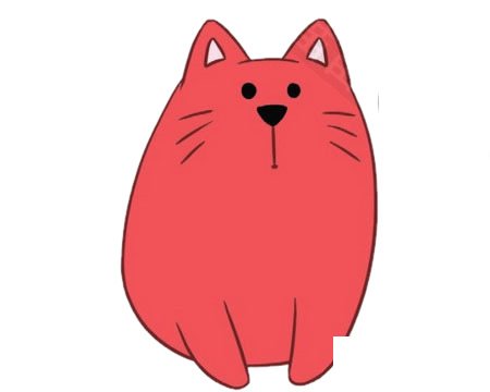小猫简笔画图片