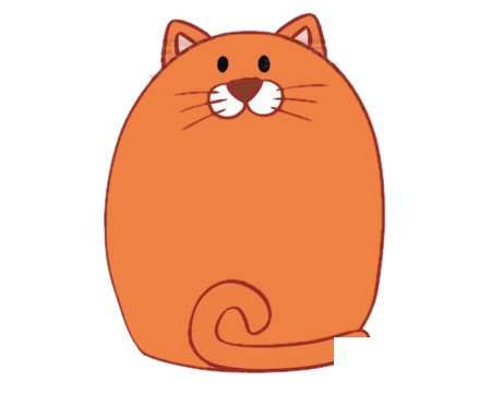 小猫简笔画图片