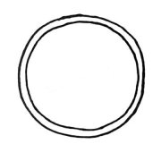 闹钟简笔画七步画出