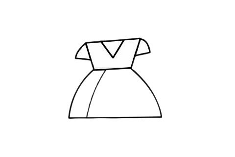 裙子简笔画图片