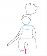 超简单的亚索简笔画，哈塞给！