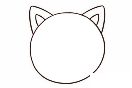 小猫简笔画图片