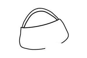 女包/手提包简笔画图片