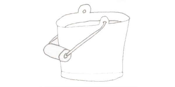 水桶简笔画图片