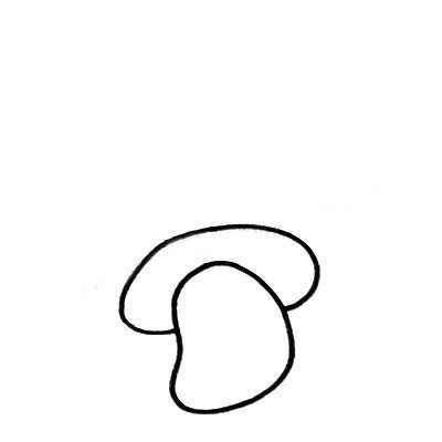 蘑菇简笔画