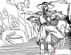 大禹治水简笔画