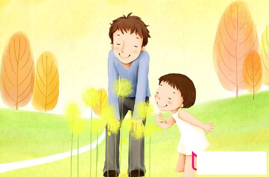 父亲节的儿童画,父亲节图片