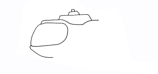 直升机简笔画画法步骤图