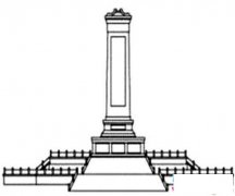 儿童八一建军节节日简笔画图片：八一起义纪念