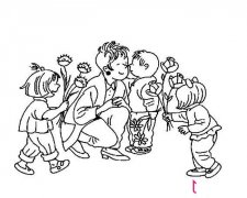 2017年三八妇女节简笔画