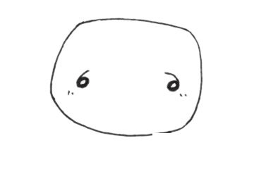 鸭嘴兽简笔画图片