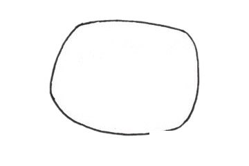 鸭嘴兽简笔画图片