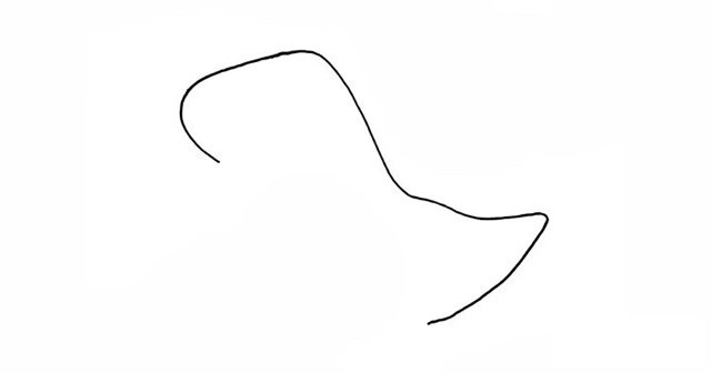 恐龙简笔画步骤图