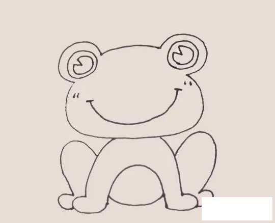 青蛙王子简笔画