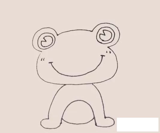 青蛙王子简笔画