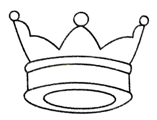 皇冠简笔画大全及画法步骤