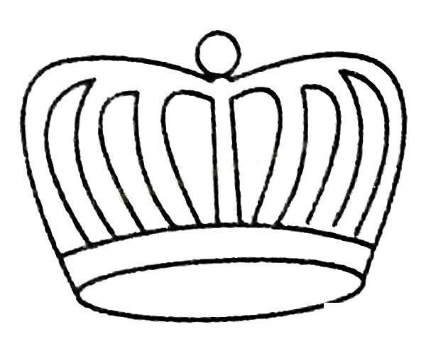 皇冠简笔画大全及画法步骤