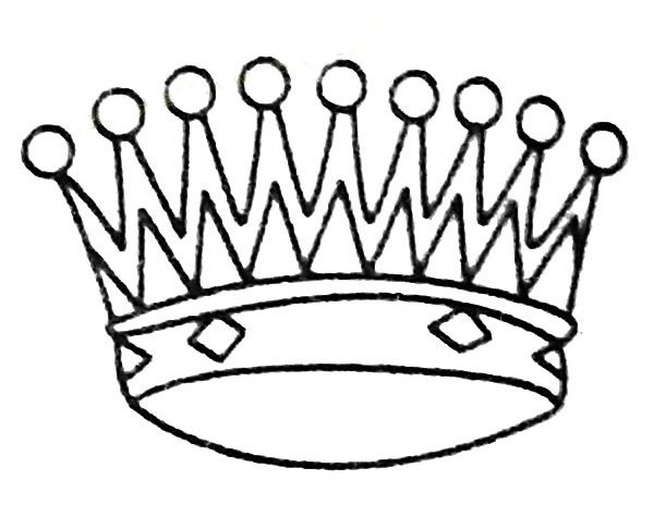 皇冠简笔画大全及画法步骤