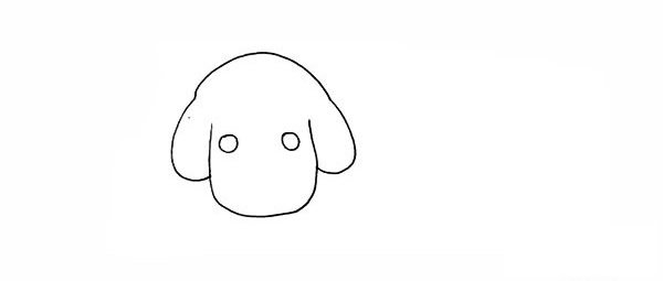 可爱的小狗简笔画