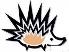 刺猬简笔画贴图图片