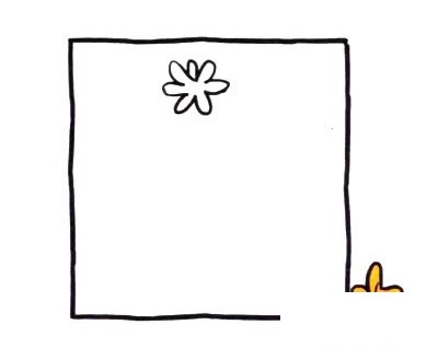 四步画出风信子简笔画图片