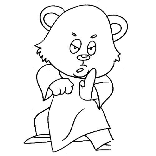 练武的小熊猫│动物简笔画