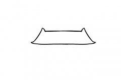 国庆节天安门放礼花的简笔画步骤图