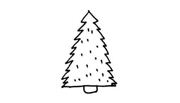 好看简单的大树简笔画图片大全