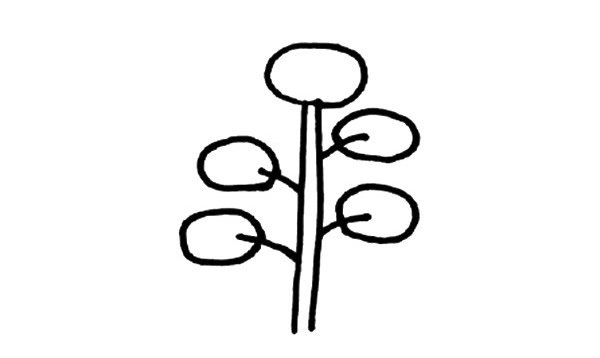 好看简单的大树简笔画图片大全