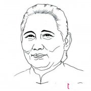 宋庆龄简笔画
