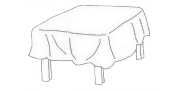 桌子简笔画图片