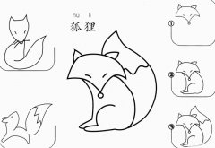 狐狸怎么画简笔画图片