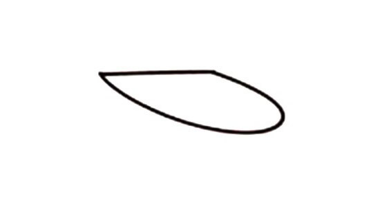 彩色飞机简笔画